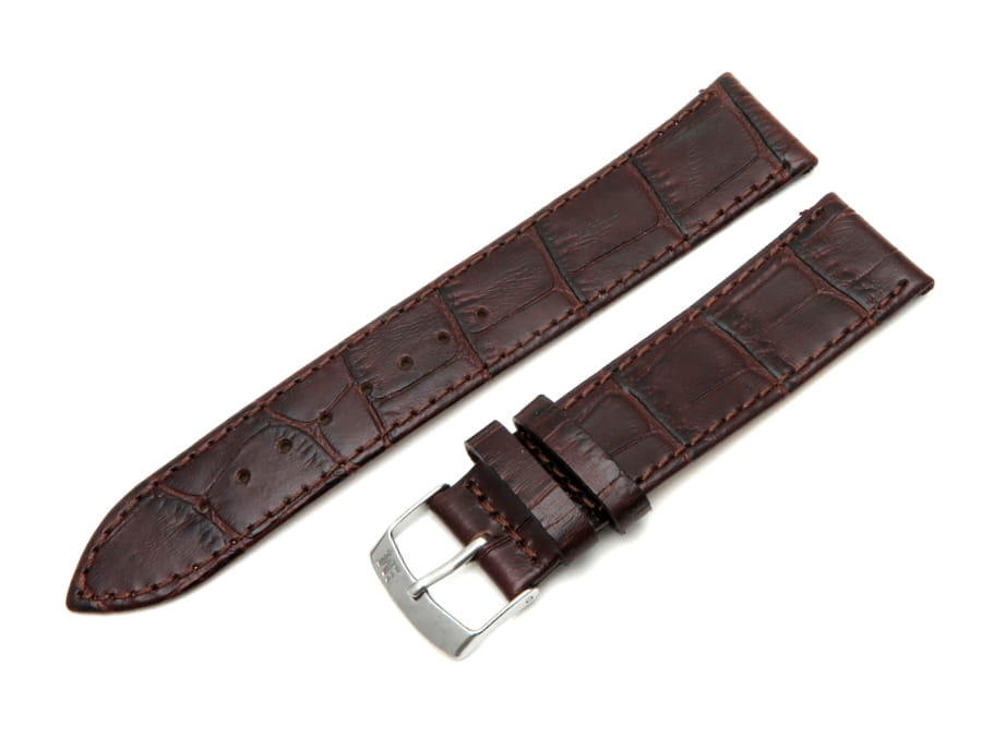 Pasek do zegarka brązowy 20mm