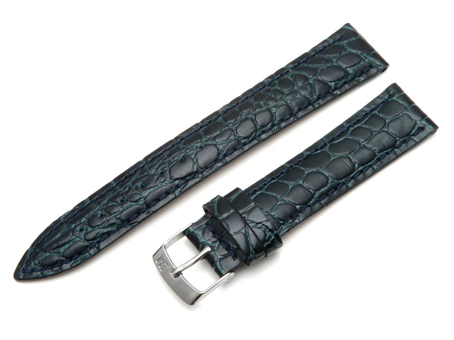 Pasek do zegarka zielony 18mm