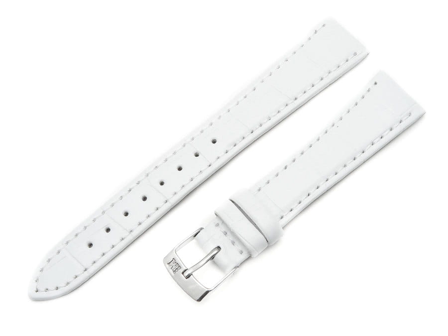 Pasek do zegarka biały 18mm