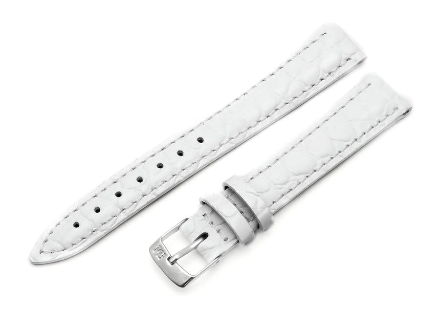 Pasek do zegarka biały 14mm