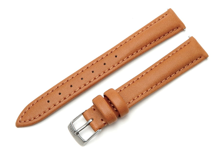Pasek do zegarka jasny brąz 14mm