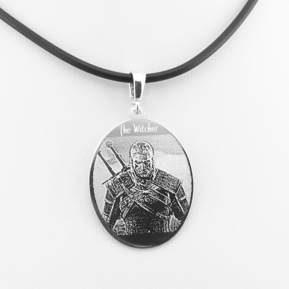 Srebrna zawieszka z Wiedźminem