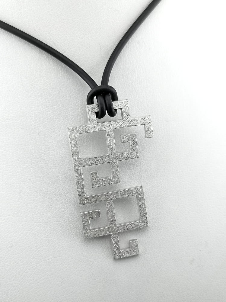 srebrna zawieszka Grecka Droga