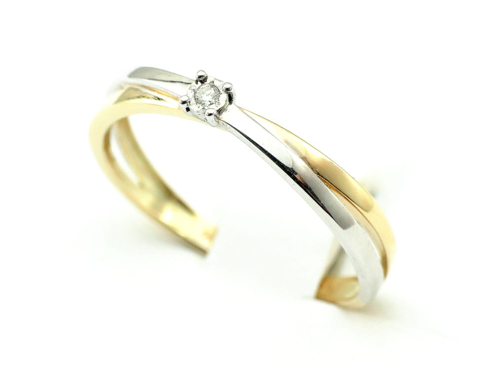 Pierścionek z diamentem YE15707PIE