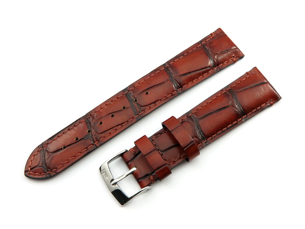 Pasek do zegarka jasny brąz 20 mm