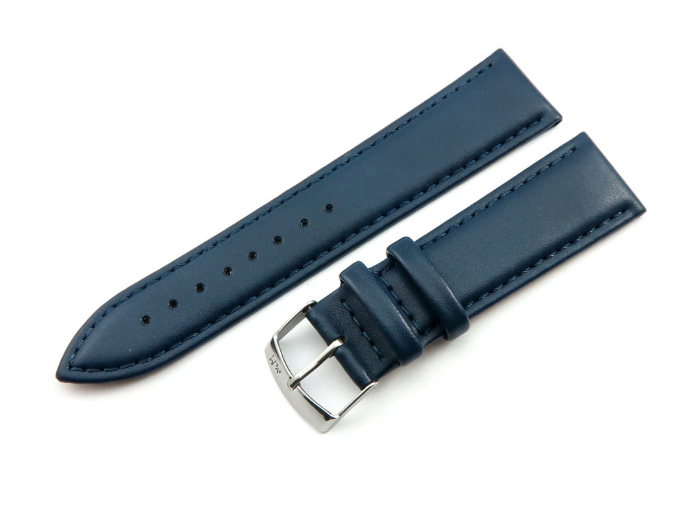 Pasek do zegarka granatowy 22 mm