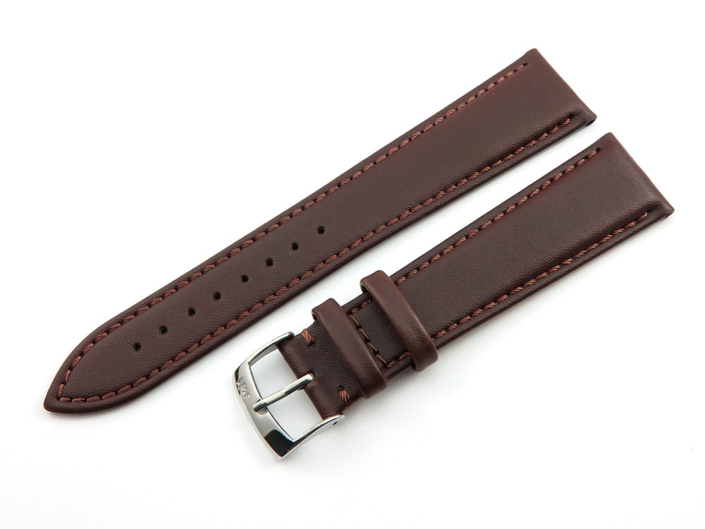 Pasek do zegarka brąz 22 mm