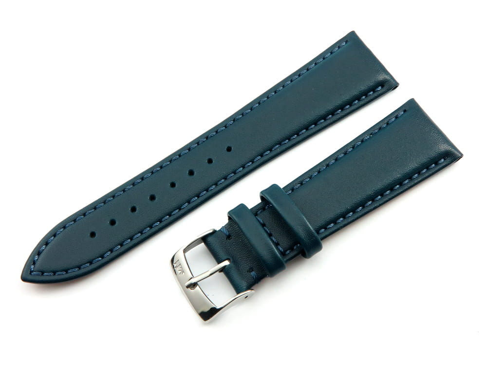 Pasek do zegarka granatowy 22 mm