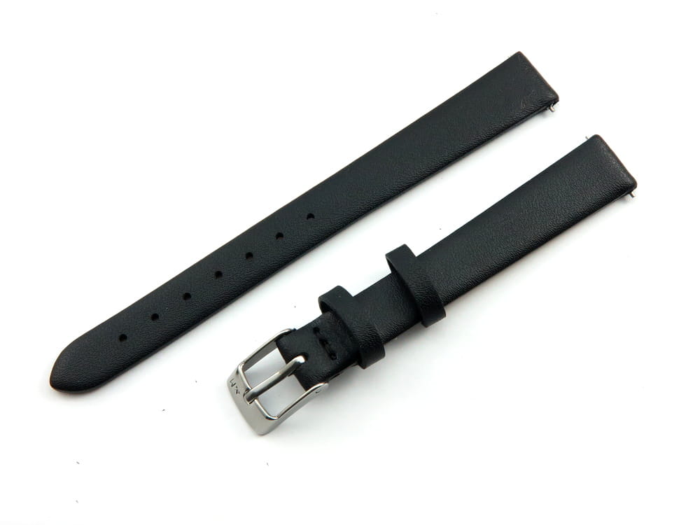 Pasek do zegarka czarny 12 mm