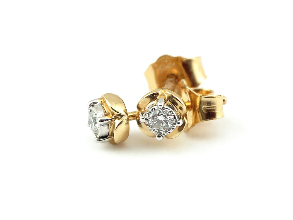 Kolczyki z diamentami