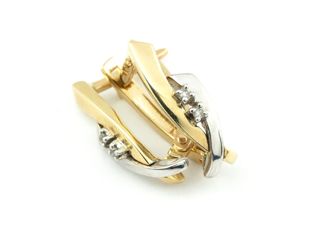 Kolczyki z diamentami