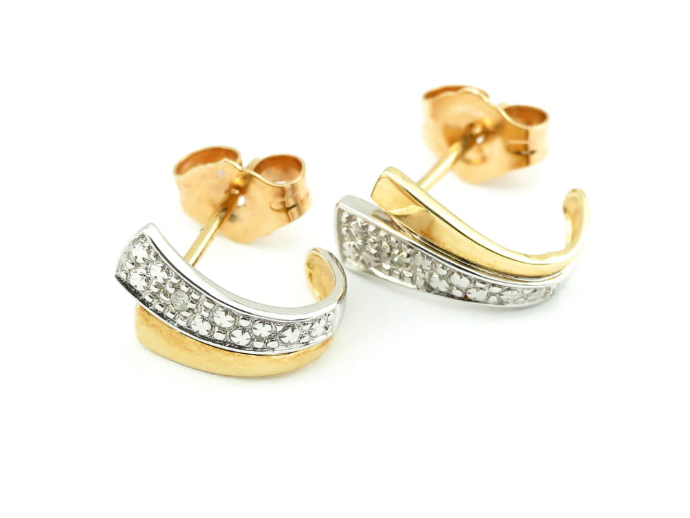 Kolczyki z diamentami