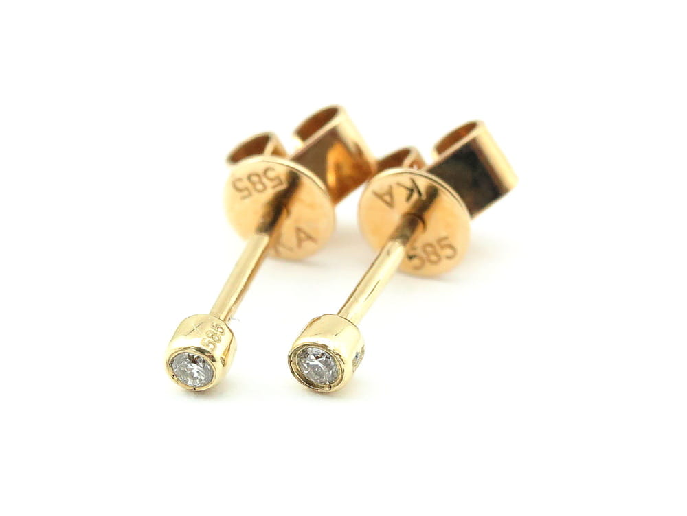 Kolczyki z diamentami