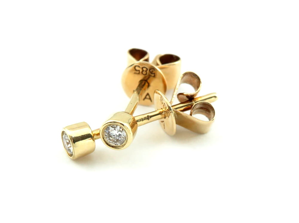 Kolczyki z diamentami