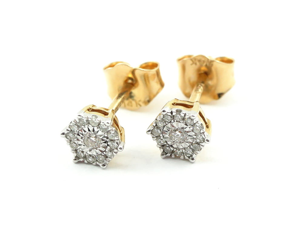 Kolczyki z diamentami