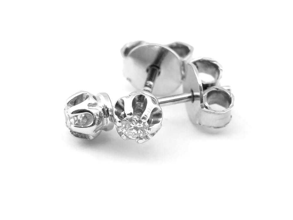 Kolczyki z diamentami