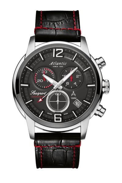 Zegarek Atlantic Seasport Quartz Chronograph 87461.42.45 