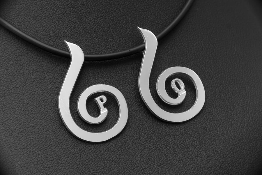 Zestaw zawieszek ślimaków P i O