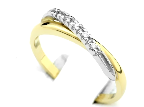 Pierścionek z brylantami